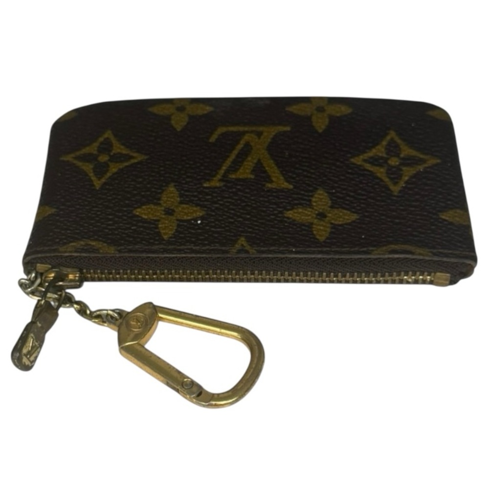 Louis Vuitton Vintage Cles Key Pouch Monogram Coin Purse 882ET France - Picture 7 of 9